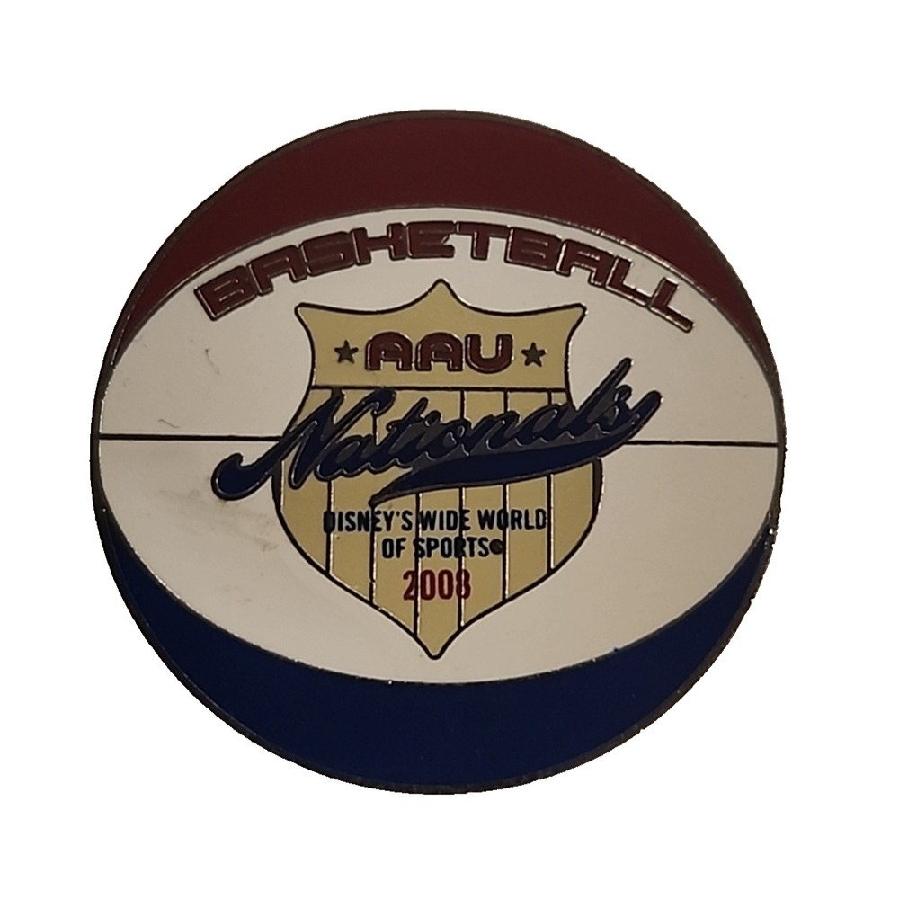 Disney Pin Aau Basketball Nationals Wide World Of Sports 2008 Error Read 00032